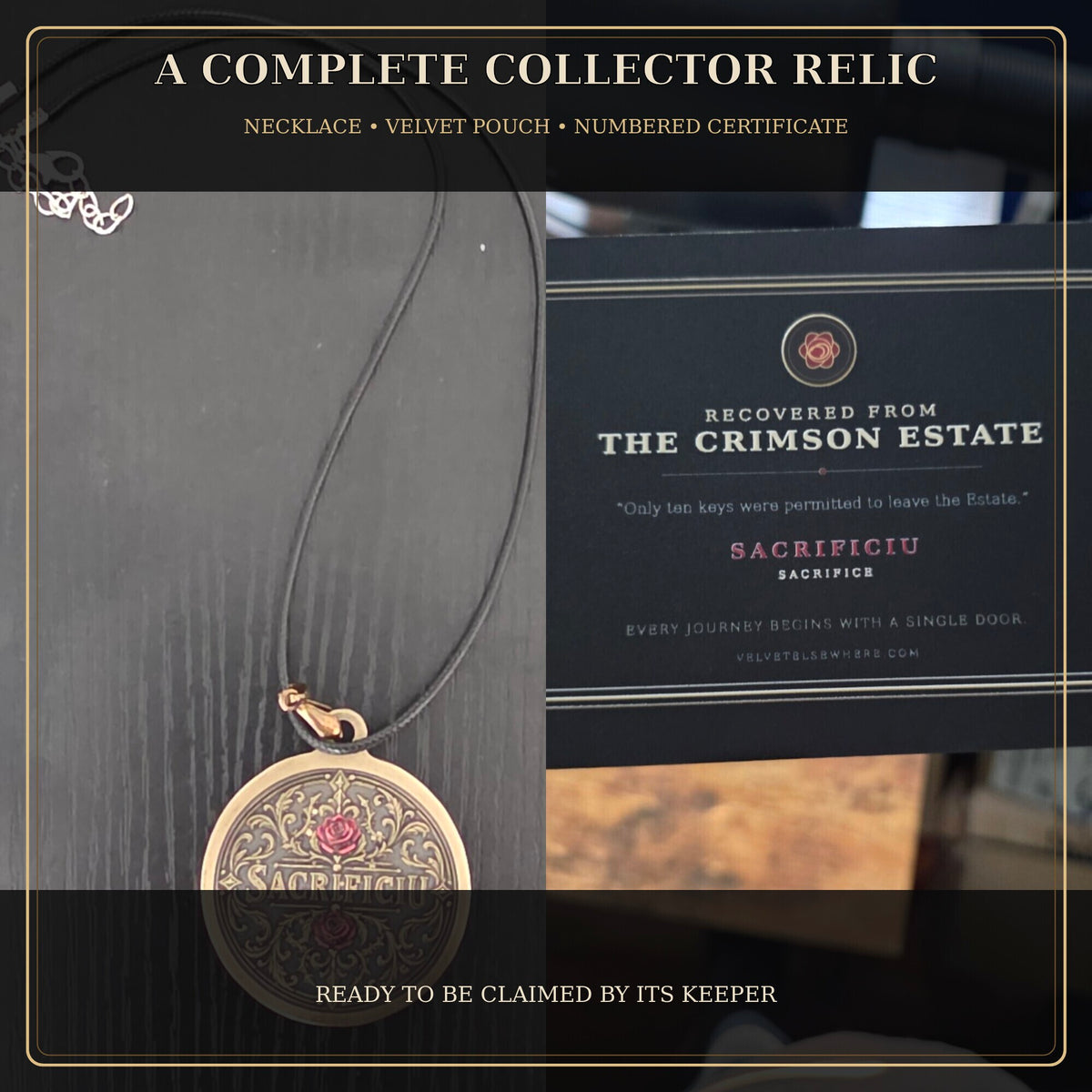 Steward's Key — Limited Crimson Estate Relic