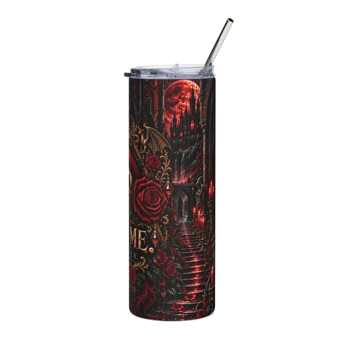 Bite Me. Politely. Gothic Vampire 20 oz Tumbler