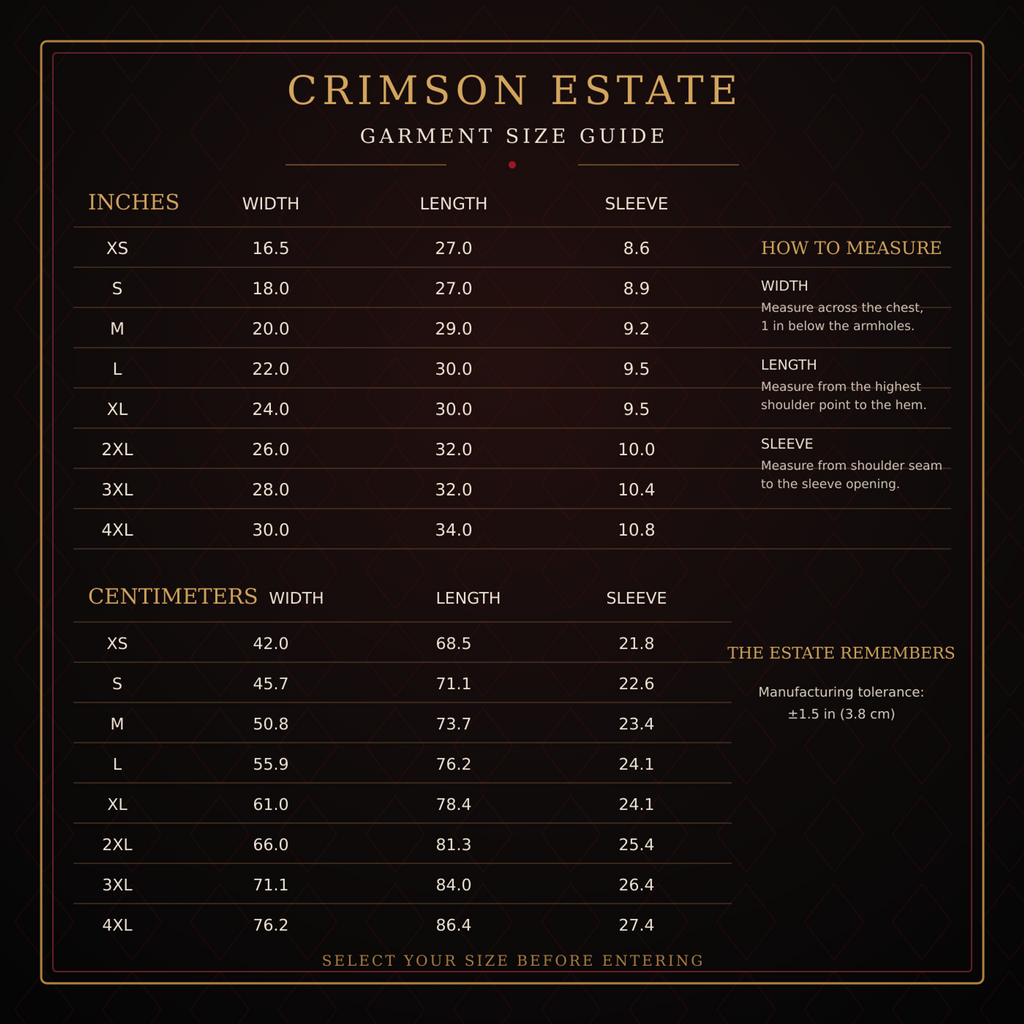 Crimson Estate Raven and Rose T-Shirt – Gothic Crest Graphic Tee