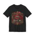 Bite Me. Politely. Gothic Vampire T-Shirt